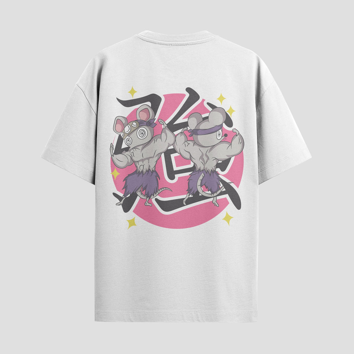 Playera urbana de anime y gaming ExtraLife MX, corte Classic Premium unisex ligero y transpirable en color Deep Black y Pure White, ropa de uso diario para gym y casual.