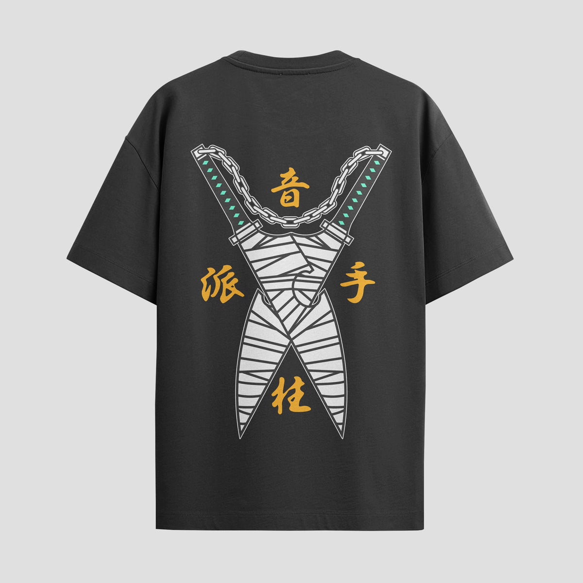 Playera urbana de anime y gaming ExtraLife MX, corte Classic Premium unisex ligero y transpirable en color Deep Black y Pure White, ropa de uso diario para gym y casual.