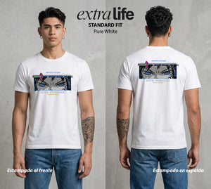 Cazadores de la Noche | Demon Slayer Tomioka #01251 - Playera Classic Premium | Pure White - Foto en modelo