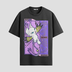 Playera urbana de anime y gaming ExtraLife MX, corte Classic Premium unisex ligero y transpirable en color Deep Black y Pure White, ropa de uso diario para gym y casual.