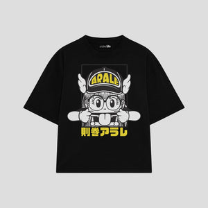 Playera streetwear premium de anime y gaming ExtraLife MX, corte oversized drop shoulder ligero y fresco en color Deep Black y Off-White, moda urbana mexicana de culto.