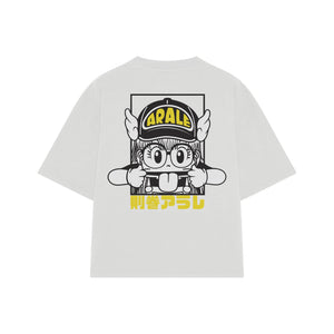 Playera streetwear premium de anime y gaming ExtraLife MX, corte oversized drop shoulder ligero y fresco en color Deep Black y Off-White, moda urbana mexicana de culto.