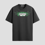 Playera urbana de anime y gaming ExtraLife MX, corte Classic Premium unisex ligero y transpirable en color Deep Black y Pure White, ropa de uso diario para gym y casual.
