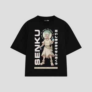 Playera streetwear premium de anime y gaming ExtraLife MX, corte oversized drop shoulder ligero y fresco en color Deep Black y Off-White, moda urbana mexicana de culto.