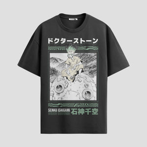 Playera urbana de anime y gaming ExtraLife MX, corte Classic Premium unisex ligero y transpirable en color Deep Black y Pure White, ropa de uso diario para gym y casual.