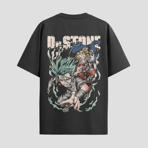 Playera urbana de anime y gaming ExtraLife MX, corte Classic Premium unisex ligero y transpirable en color Deep Black y Pure White, ropa de uso diario para gym y casual.