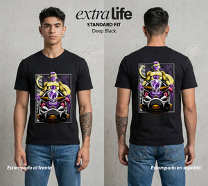 El Poder de las Esferas | El Dragón Ancestral #01365 - Playera Standard Fit | Deep Black - Foto en modelo