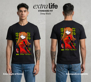 Unidad de Combate | La Furia Germana #01389 - Playera Standard Fit | Deep Black - Foto en modelo