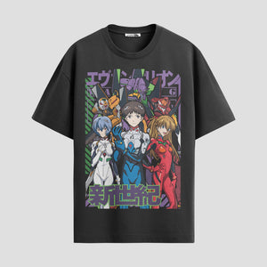 Playera urbana de anime y gaming ExtraLife MX, corte Classic Premium unisex ligero y transpirable en color Deep Black y Pure White, ropa de uso diario para gym y casual.
