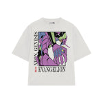 Playera streetwear premium de anime y gaming ExtraLife MX, corte oversized drop shoulder ligero y fresco en color Deep Black y Off-White, moda urbana mexicana de culto.