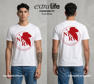 Unidad de Combate | La Organizacion Secreta #01422 - Playera Classic Premium | Pure White - Foto en modelo