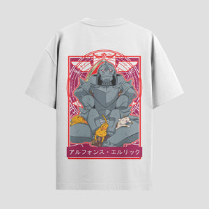 Playera urbana de anime y gaming ExtraLife MX, corte Classic Premium unisex ligero y transpirable en color Deep Black y Pure White, ropa de uso diario para gym y casual.