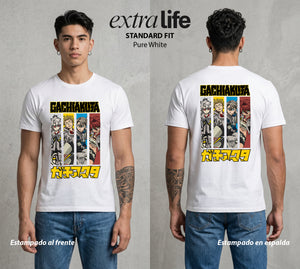 Arte del Desecho | El Equipo del Desecho #01501 - Playera Standard Fit | Pure White - Foto en modelo