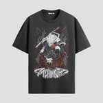 Playera urbana de anime y gaming ExtraLife MX, corte Classic Premium unisex ligero y transpirable en color Deep Black y Pure White, ropa de uso diario para gym y casual.