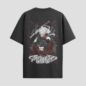 Playera urbana de anime y gaming ExtraLife MX, corte Classic Premium unisex ligero y transpirable en color Deep Black y Pure White, ropa de uso diario para gym y casual.