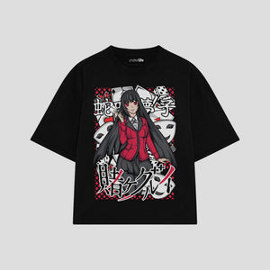 Playera streetwear premium de anime y gaming ExtraLife MX, corte oversized drop shoulder ligero y fresco en color Deep Black y Off-White, moda urbana mexicana de culto.