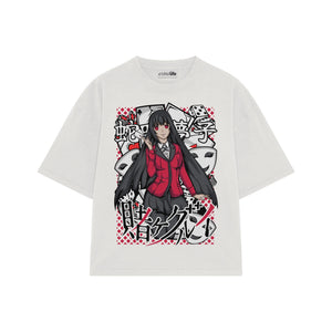 Playera streetwear premium de anime y gaming ExtraLife MX, corte oversized drop shoulder ligero y fresco en color Deep Black y Off-White, moda urbana mexicana de culto.