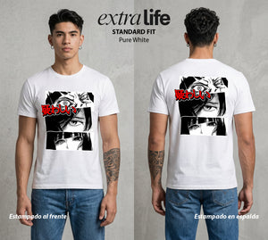 La Escuela del Apostador | El Casino del Poder #01517 - Playera Standard Fit | Pure White - Foto en modelo