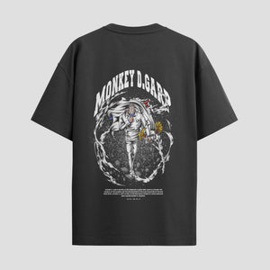Playera urbana de anime y gaming ExtraLife MX, corte Classic Premium unisex ligero y transpirable en color Deep Black y Pure White, ropa de uso diario para gym y casual.