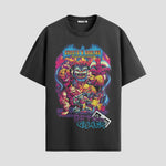 Playera urbana de anime y gaming ExtraLife MX, corte Classic Premium unisex ligero y transpirable en color Deep Black y Pure White, ropa de uso diario para gym y casual.