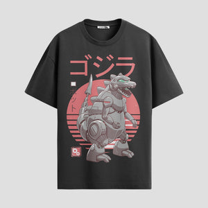 Playera urbana de anime y gaming ExtraLife MX, corte Classic Premium unisex ligero y transpirable en color Deep Black y Pure White, ropa de uso diario para gym y casual.