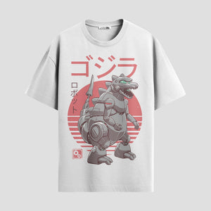 Playera urbana de anime y gaming ExtraLife MX, corte Classic Premium unisex ligero y transpirable en color Deep Black y Pure White, ropa de uso diario para gym y casual.