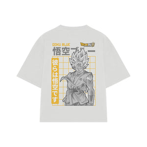 Playera streetwear premium de anime y gaming ExtraLife MX, corte oversized drop shoulder ligero y fresco en color Deep Black y Off-White, moda urbana mexicana de culto.
