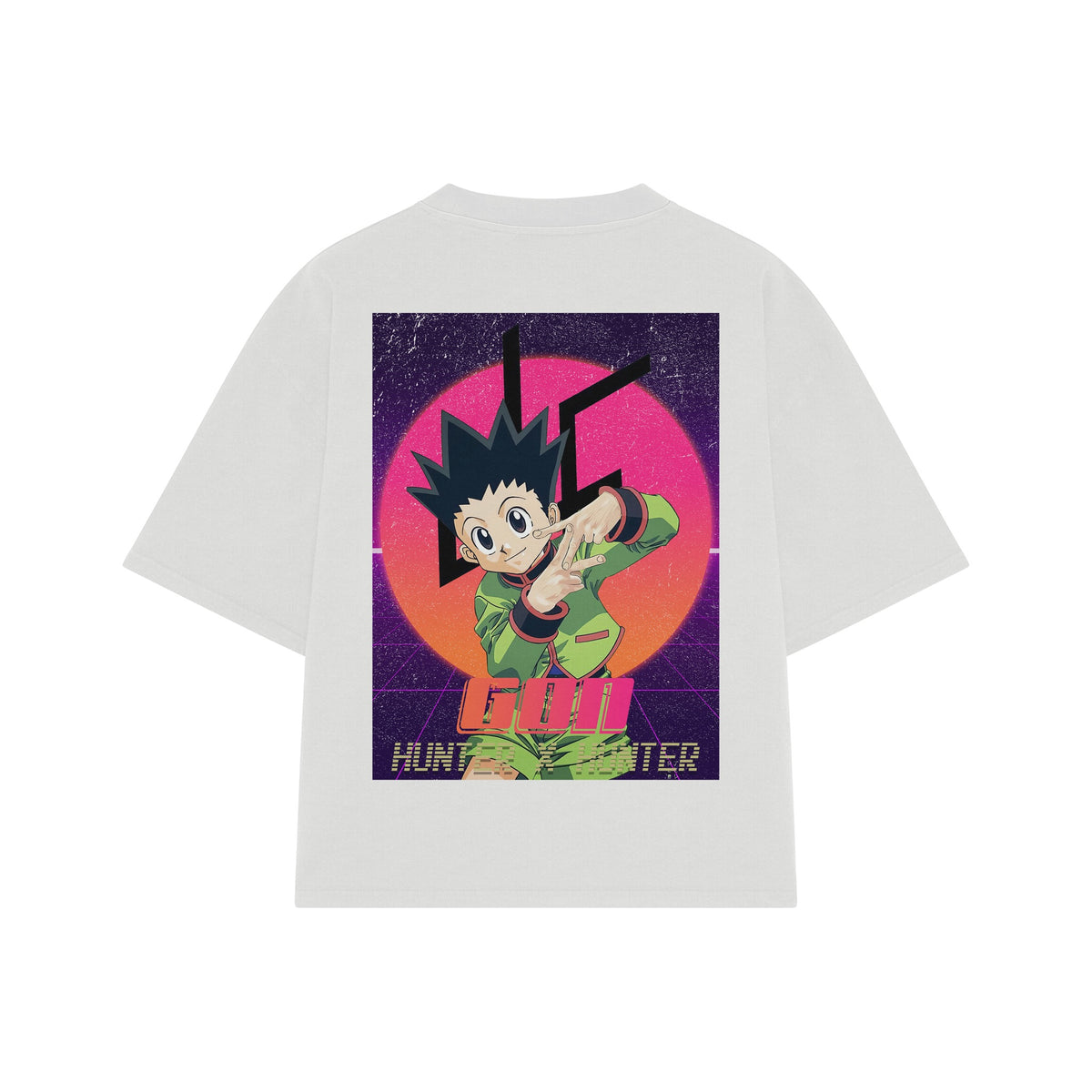 Playera streetwear premium de anime y gaming ExtraLife MX, corte oversized drop shoulder ligero y fresco en color Deep Black y Off-White, moda urbana mexicana de culto.