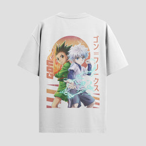Playera urbana de anime y gaming ExtraLife MX, corte Classic Premium unisex ligero y transpirable en color Deep Black y Pure White, ropa de uso diario para gym y casual.