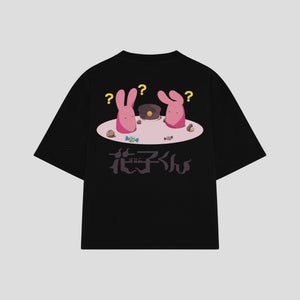 Playera streetwear premium de anime y gaming ExtraLife MX, corte oversized drop shoulder ligero y fresco en color Deep Black y Off-White, moda urbana mexicana de culto.
