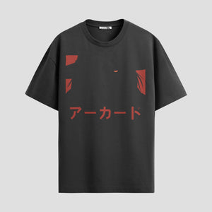 Playera urbana de anime y gaming ExtraLife MX, corte Classic Premium unisex ligero y transpirable en color Deep Black y Pure White, ropa de uso diario para gym y casual.