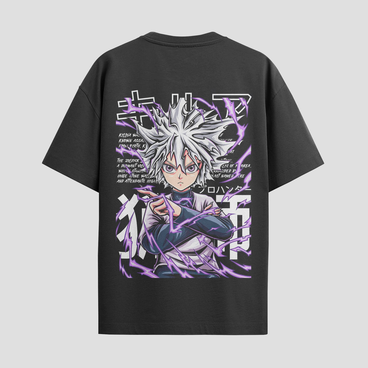 Playera urbana de anime y gaming ExtraLife MX, corte Classic Premium unisex ligero y transpirable en color Deep Black y Pure White, ropa de uso diario para gym y casual.