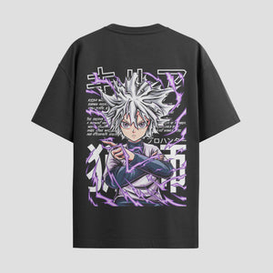 Playera urbana de anime y gaming ExtraLife MX, corte Classic Premium unisex ligero y transpirable en color Deep Black y Pure White, ropa de uso diario para gym y casual.