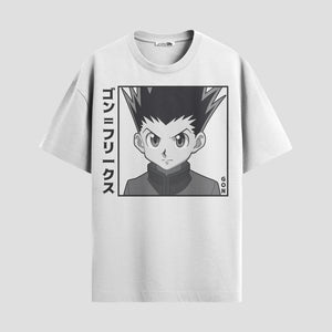 Playera urbana de anime y gaming ExtraLife MX, corte Classic Premium unisex ligero y transpirable en color Deep Black y Pure White, ropa de uso diario para gym y casual.