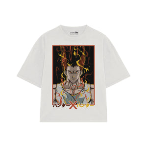 Playera streetwear premium de anime y gaming ExtraLife MX, corte oversized drop shoulder ligero y fresco en color Deep Black y Off-White, moda urbana mexicana de culto.
