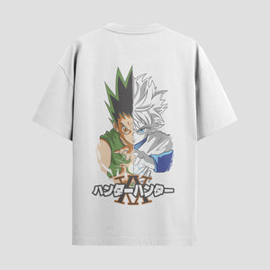 Playera urbana de anime y gaming ExtraLife MX, corte Classic Premium unisex ligero y transpirable en color Deep Black y Pure White, ropa de uso diario para gym y casual.