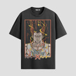 Playera urbana de anime y gaming ExtraLife MX, corte Classic Premium unisex ligero y transpirable en color Deep Black y Pure White, ropa de uso diario para gym y casual.