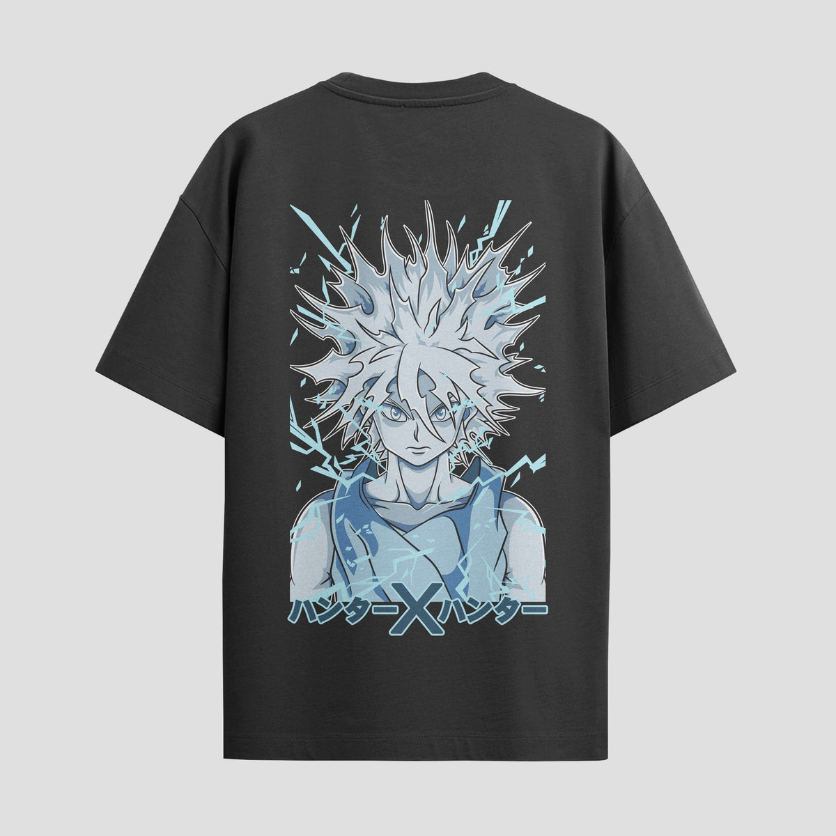 Playera urbana de anime y gaming ExtraLife MX, corte Classic Premium unisex ligero y transpirable en color Deep Black y Pure White, ropa de uso diario para gym y casual.