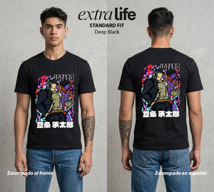 La Extrana Aventura | La Estrella del Tiempo #01767 - Playera Classic Premium | Deep Black - Foto en modelo
