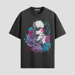 Playera urbana de anime y gaming ExtraLife MX, corte Classic Premium unisex ligero y transpirable en color Deep Black y Pure White, ropa de uso diario para gym y casual.