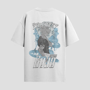 Playera urbana de anime y gaming ExtraLife MX, corte Classic Premium unisex ligero y transpirable en color Deep Black y Pure White, ropa de uso diario para gym y casual.