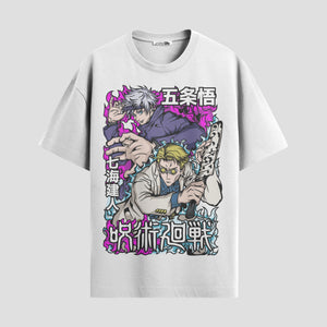 Playera urbana de anime y gaming ExtraLife MX, corte Classic Premium unisex ligero y transpirable en color Deep Black y Pure White, ropa de uso diario para gym y casual.