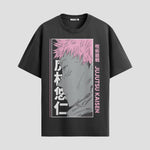 Playera urbana de anime y gaming ExtraLife MX, corte Classic Premium unisex ligero y transpirable en color Deep Black y Pure White, ropa de uso diario para gym y casual.
