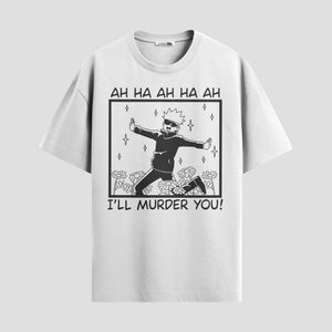 Playera urbana de anime y gaming ExtraLife MX, corte Classic Premium unisex ligero y transpirable en color Deep Black y Pure White, ropa de uso diario para gym y casual.