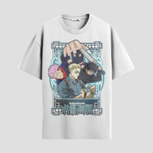 Playera urbana de anime y gaming ExtraLife MX, corte Classic Premium unisex ligero y transpirable en color Deep Black y Pure White, ropa de uso diario para gym y casual.
