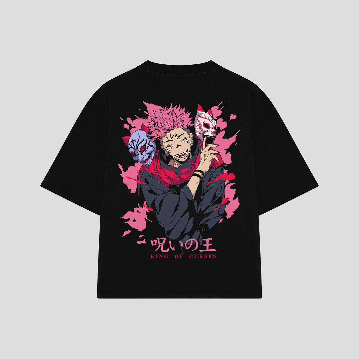 Playera streetwear premium de anime y gaming ExtraLife MX, corte oversized drop shoulder ligero y fresco en color Deep Black y Off-White, moda urbana mexicana de culto.