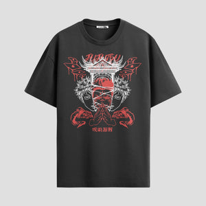 Playera urbana de anime y gaming ExtraLife MX, corte Classic Premium unisex ligero y transpirable en color Deep Black y Pure White, ropa de uso diario para gym y casual.