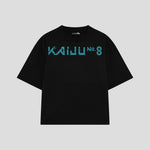 Playera streetwear premium de anime y gaming ExtraLife MX, corte oversized drop shoulder ligero y fresco en color Deep Black y Off-White, moda urbana mexicana de culto.