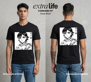 Las Espadas del Imperio | Tres Generales del Imperio #02091 - Playera Standard Fit | Deep Black - Foto en modelo