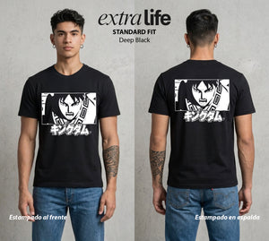Las Espadas del Imperio | La Espada del Estado #02092 - Playera Standard Fit | Deep Black - Foto en modelo